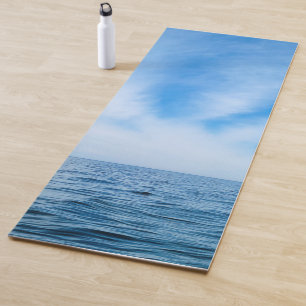 Cirruswolken über dem Lake Michigan Yogamatte