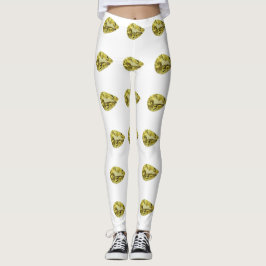 Cirtine Yellow Leggings