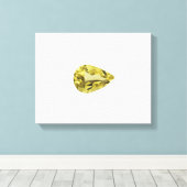 Cirtine Yellow Leinwanddruck (Insitu (Holzboden))