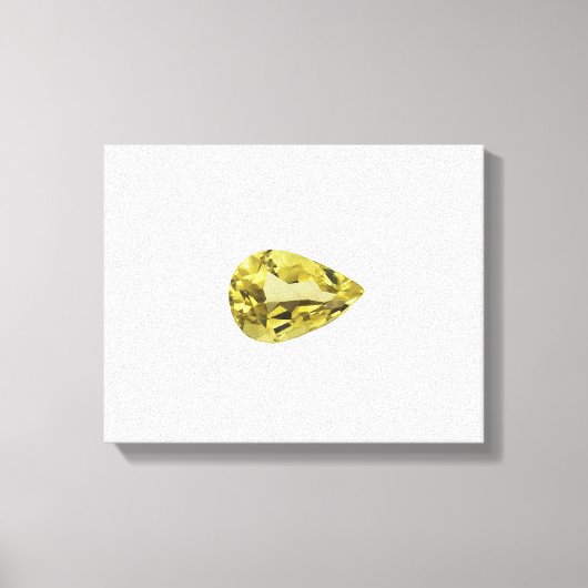 Cirtine Yellow Leinwanddruck (Vorderseite)