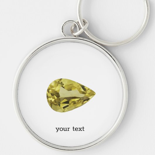 Cirtine Yellow Schlüsselanhänger (Vorne)