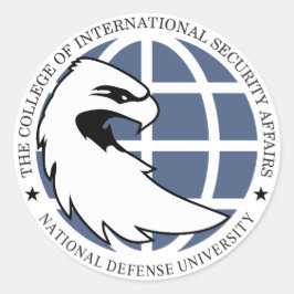 CISA-Aufkleber Runder Aufkleber