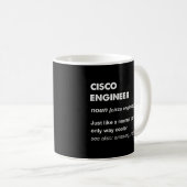 Cisco Engineer Kaffeetasse (VorderseiteRechts)