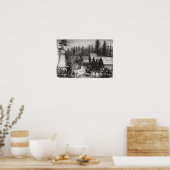 Cisco, station county of Placer Poster (Küche)