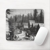 Cisco, Stations-Landkreis des Seifenerzes Mousepad (Mit Mouse)