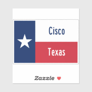 Cisco Texas Aufkleber