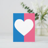 Cisgender Alternate Pride Flag Postkarte (Stehend Vorderseite)