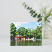 Cismigiu Park in Bucharest, Romania Postkarte (Stehend Vorderseite)