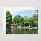 Cismigiu Park in Bucharest, Romania Postkarte (Vorne/Hinten)