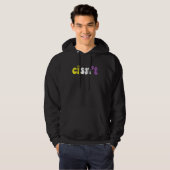 Cisn't Nonbinary Pride Non Binary Flag Cisgender P Hoodie (Vorne ganz)