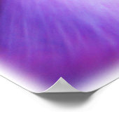 Cistus-Blume Poster (Ecke)