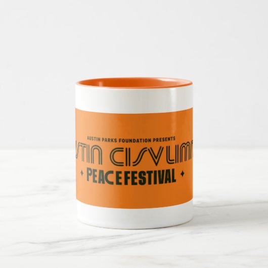 CISV Austin "Austin CISV Limits" Zweifarbige Tasse (Mittel)