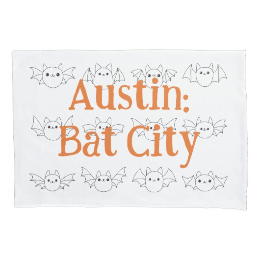 CISV Austin Bat City Kissenbezug (Vorderseite)