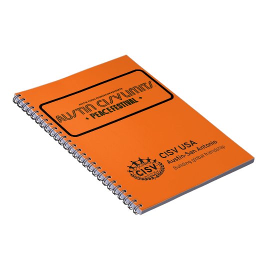CISV Austin CISV Limits Peace Notebook Notizblock (Rechte Seite)