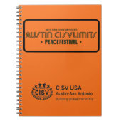 CISV Austin CISV Limits Peace Notebook Notizblock (Vorderseite)
