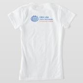 CISV Austin Cowboy Hat, Boots Girl's T-Shirt (AblageHinten)