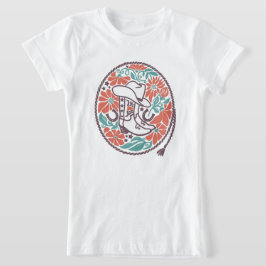 CISV Austin Cowboy Hat, Boots Girl's T-Shirt