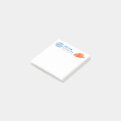 CISV Austin Cowboy Hat Post-It-Notes Post-it Klebezettel (angewinkelt)