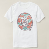 CISV Austin Cowboy Hat, Stiefel & Bull Skull Men T-Shirt (Design vorne)