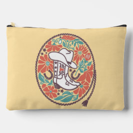 CISV Austin Cowboy-Hut, Stiefel und dekorativer Sc Zubehörtasche