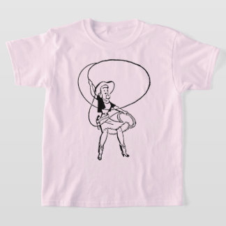CISV Austin Cowgirl Mädchen T-Shirt