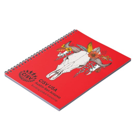 CISV Austin Decorative Rinderschäume Notizblock (Linke Seite)