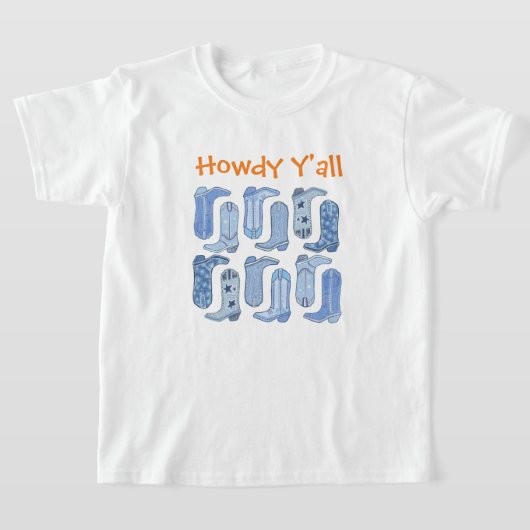 CISV Austin Howdy Y'all Boy's T-Shirt (Ablage )