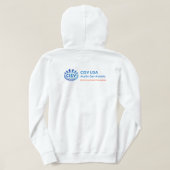CISV Austin Howdy Y'all Men's Pullover Hoodie (Design Rückseite)
