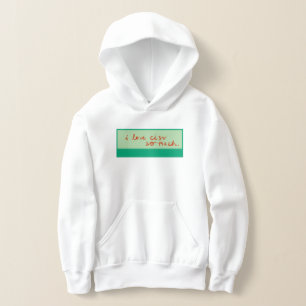 CISV Austin "Ich Liebe CISV so viel." Junge Hoodie