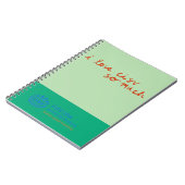 CISV Austin "Ich Liebe CISV so viel." Notizblock (Linke Seite)