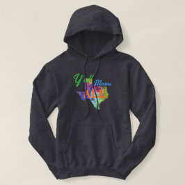CISV Austin "Y'all Means All" Frauen Hoodie