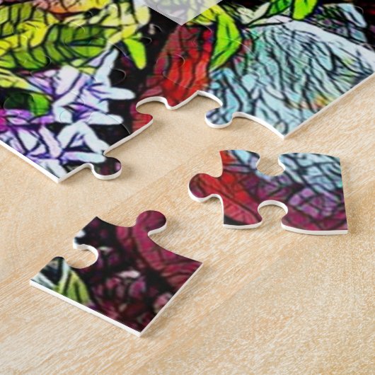 cita bíblica de David Psalm 23 Puzzle (Seite)