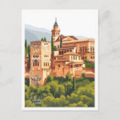 Citadel Aleppo Kunst, Dichtung und Musik Postkarte (Vorderseite)