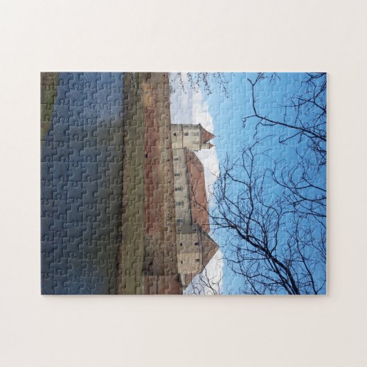 Citadel in Fagaras Romania Puzzle (Horizontal)