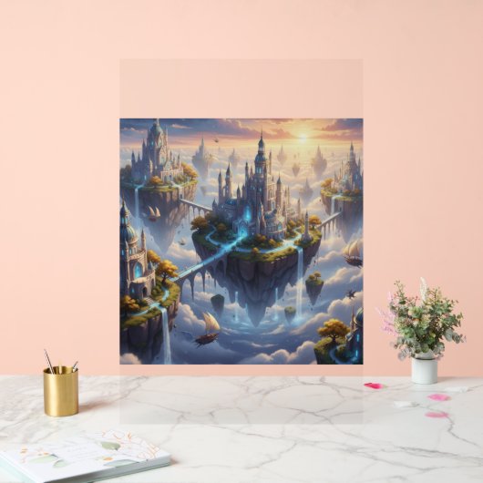 Citadel of Light and Sky Acrylschild (Hochzeit)