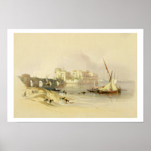 Citadel of Sidon, April 28th 1839, plate 76 from V Poster