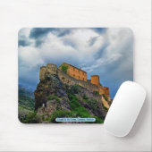 Citadelle de Corte, Korsika, Frankreich Mousepad (Mit Mouse)