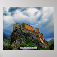 Citadelle de Corte, Korsika, Frankreich