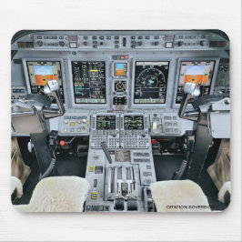 Citation Sovereign Cockpit Mouse Pad Mousepad