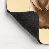 Cite Chipmunk Hippie Glasses Mousepad (Ecke)