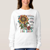Cite inspiration word art sweatshirt (Vorderseite)