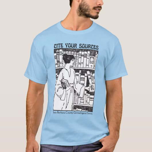 Cite Your Sources T - Shirt (Vorderseite)