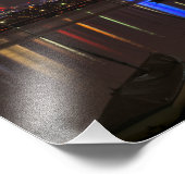 Citgo Sign durch die Boote auf dem Charles River Fotodruck (Ecke)