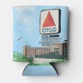 CITGO-Zeichen, Boston Massachusetts Malerei Dosenkühler