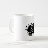 Cities City Cityscape Skyline Funny Gift Idea Kaffeetasse (Vorderseite Links)