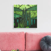 Cities of the World, Barcelona - Leinwanddruck (Insitu (Wohnzimmer))