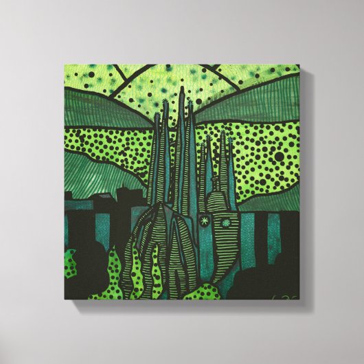 Cities of the World, Barcelona - Leinwanddruck (Vorderseite)