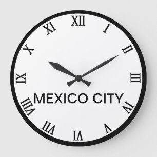 Cities of the world clock große wanduhr