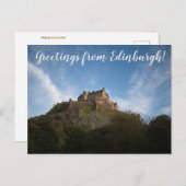 CITINERARIES: Greetings from Edinburgh! Postkarte (Vorne/Hinten)