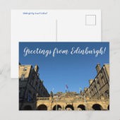 CITINERARIES: Greetings from Edinburgh! Postkarte (Vorne/Hinten)